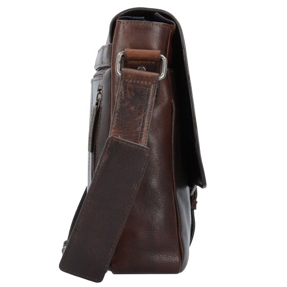 Leonhard Heyden Roma Aktentasche Leder 35 cm Laptopfach