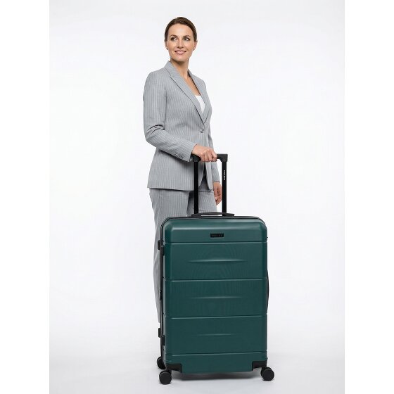 Police London 4 Rollen Trolley 74 cm mit Dehnfalte