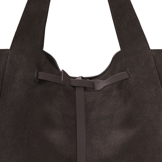 LES VISIONNAIRES Garbriella Shopper Tasche Leder 40 cm