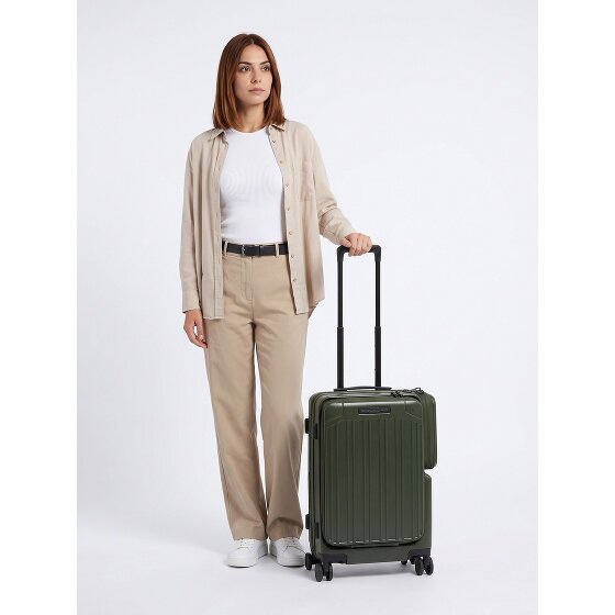Piquadro PQ-Light 4 Rollen Kabinentrolley 55 cm Laptopfach