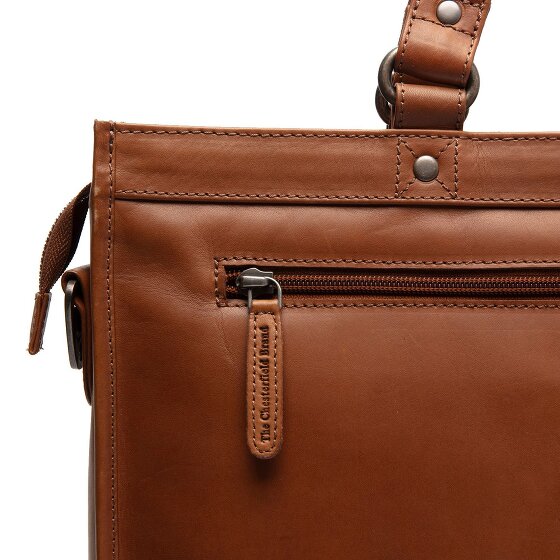 The Chesterfield Brand Manly Schultertasche Leder 40 cm Laptopfach