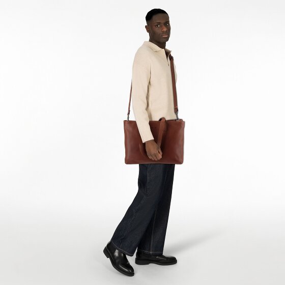 Plevier Power Shopper Tasche Leder 31 cm Laptopfach
