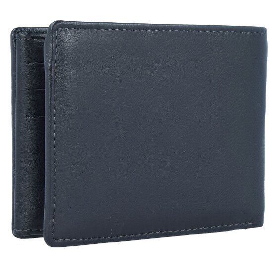 Greenland Nature Black Nappa Geldbörse RFID Leder 12 cm