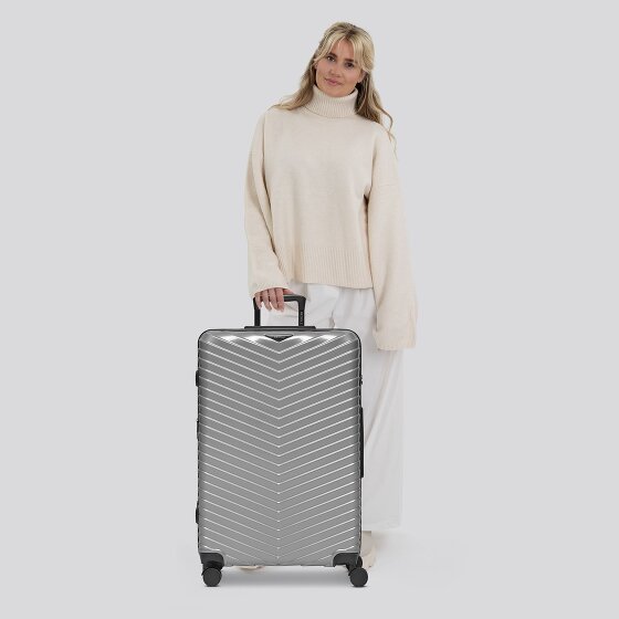 Redolz Essentials 18 4 Rollen Trolley 76 cm mit Dehnfalte