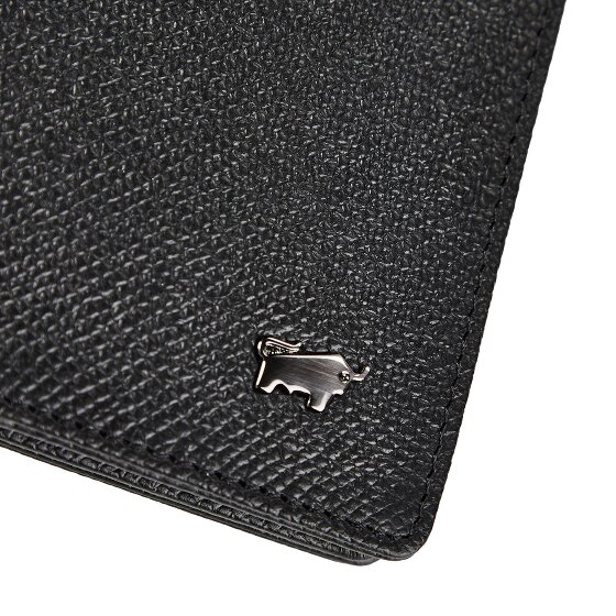 Braun Büffel Robin Kreditkartenetui RFID Schutz Leder 8 cm