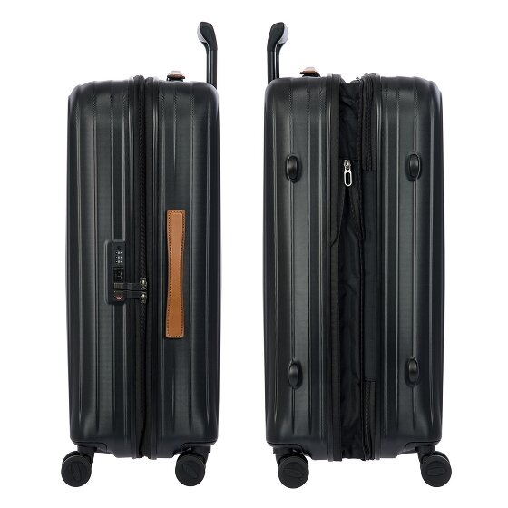 Bric's Taormina 4 Rollen Trolley M 69 cm mit Dehnfalte