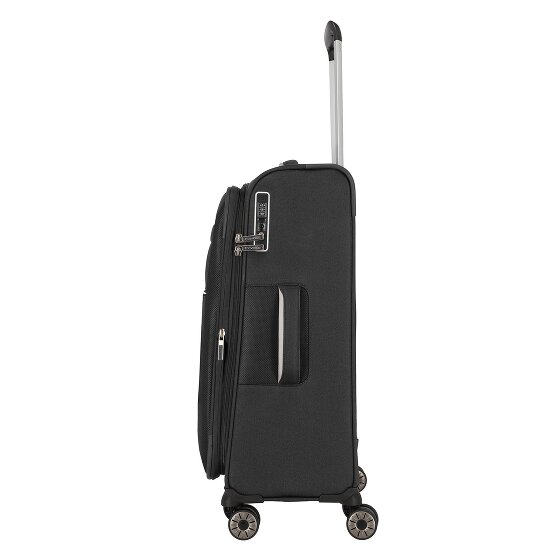 Travelite Miigo 4 Rollen Kofferset 4-teilig mit Dehnfalte