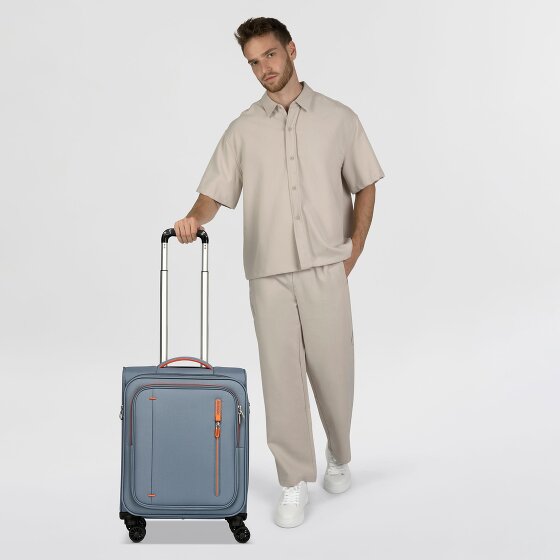 American Tourister Cloudrider 4 Rollen Kabinentrolley S 55 cm mit Dehnfalte