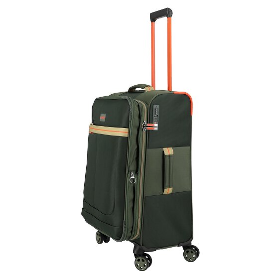 Travelite Color Craze 4 Rollen Trolley M 66 cm mit Dehnfalte