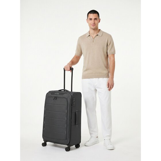 Travelite Skaii 4 Rollen Trolley L 78 cm mit Dehnfalte