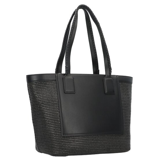 Karl Lagerfeld Raffia Shopper Tasche 33 cm