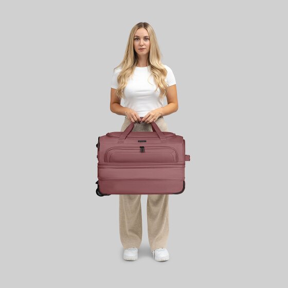 Redolz Duffle Essentials 2-Rollen Reisetasche 55 cm M mit Dehnfalte