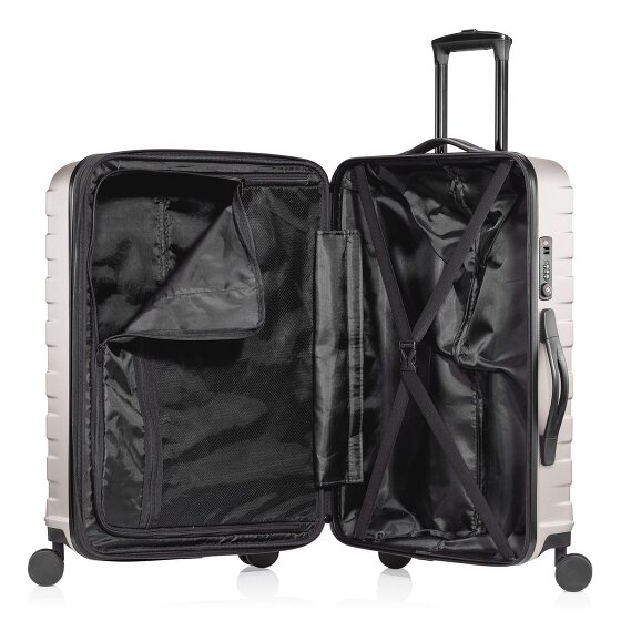 Pack Easy Clipper by Pack Easy Kosmo 4 Rollen Trolley 67 cm mit Dehnfalte Pack Easy Clipper by Pack Easy Kosmo 4 Rollen Trolley 67 cm mit Dehnfalte