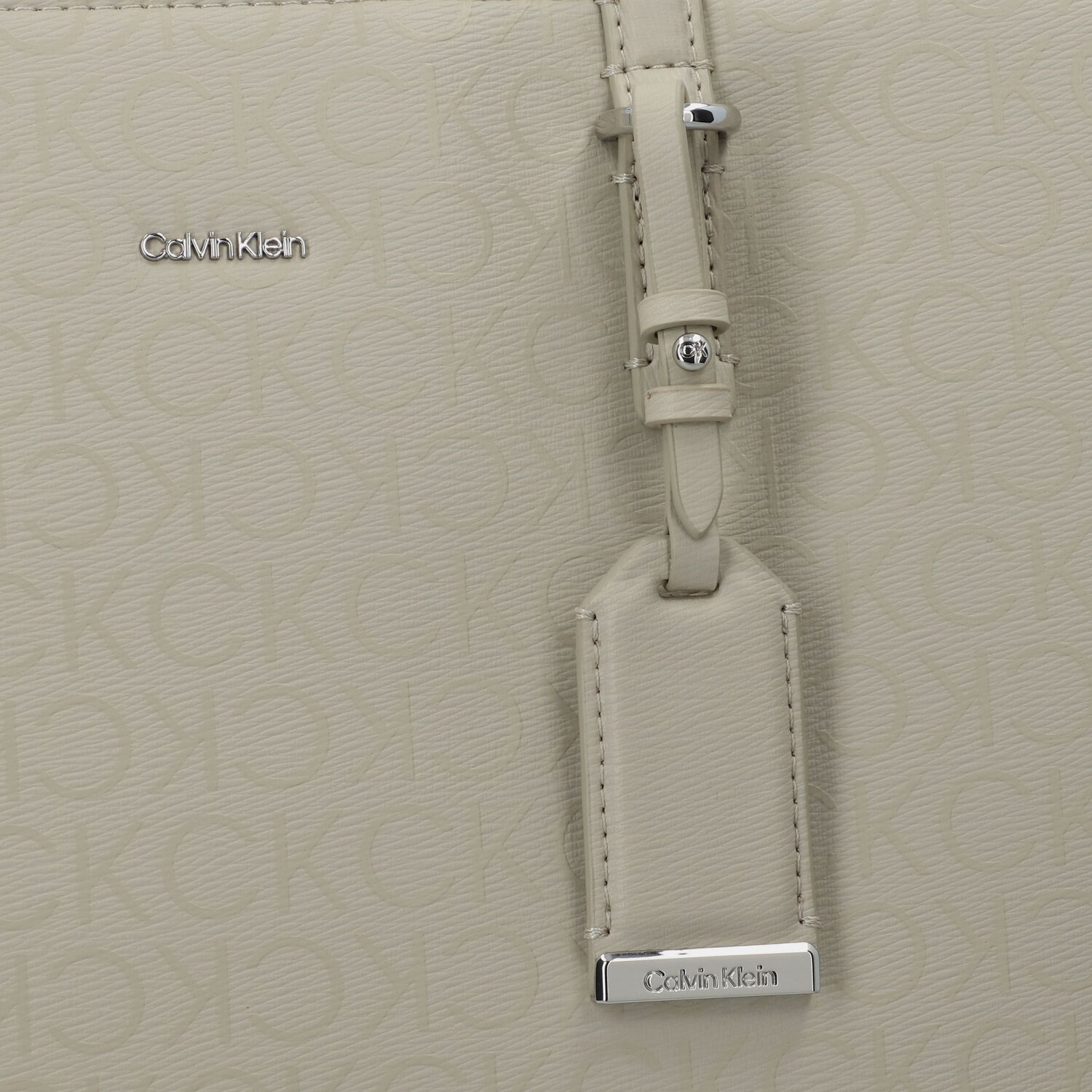 Calvin Klein CK Must Shopper Tasche 37 cm stoney beige bei welovebags