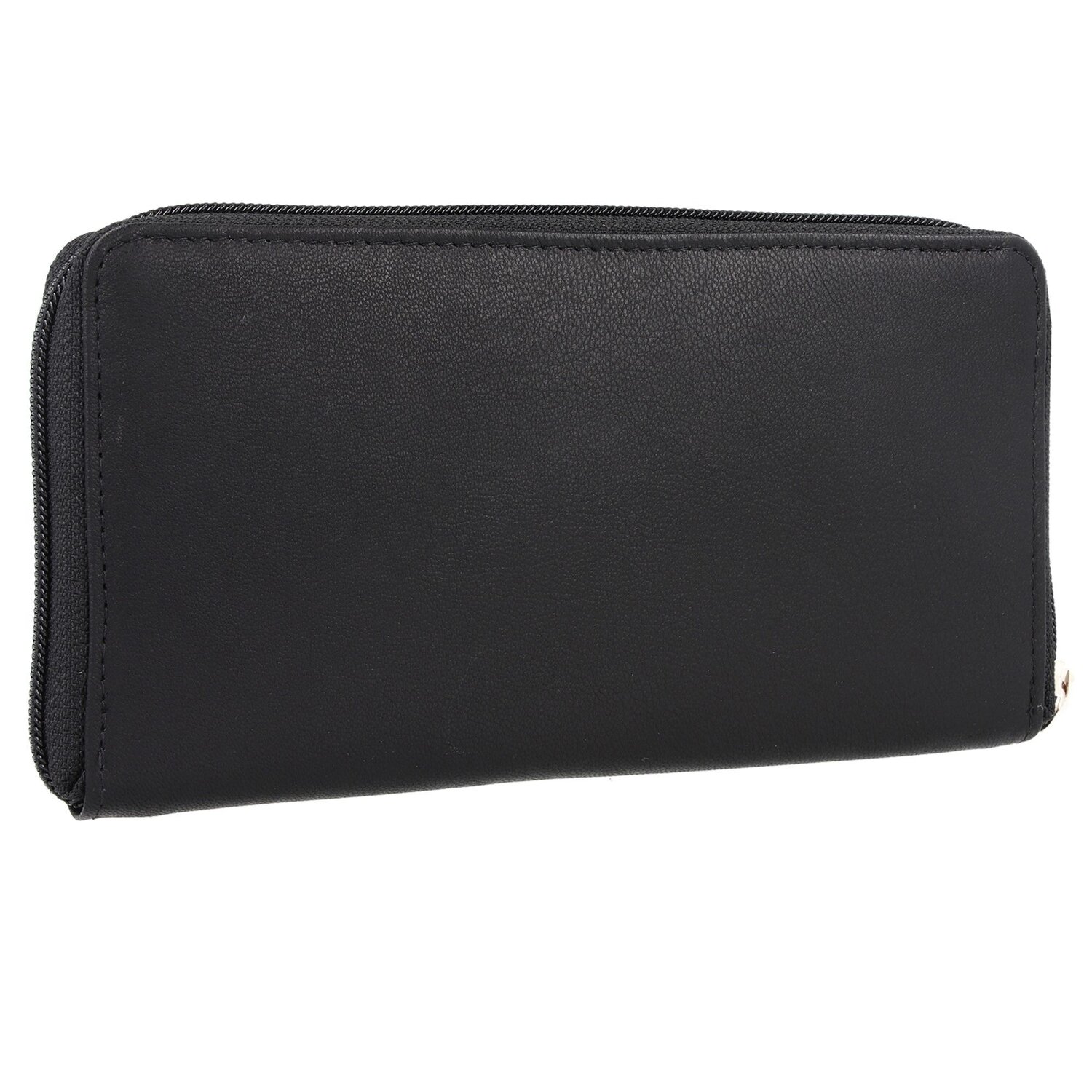 mano Don Leonardo Geldbörse RFID Leder 18 cm schwarz | bei