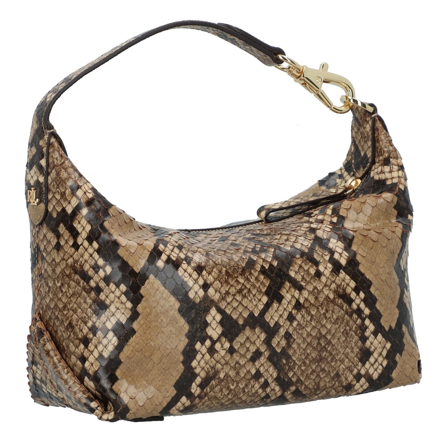 Ralph lauren leather hobo bag online