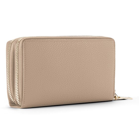 Lazarotti Bologna Leather XL Double Zip-Around Geldbörse RFID Leder 20 cm