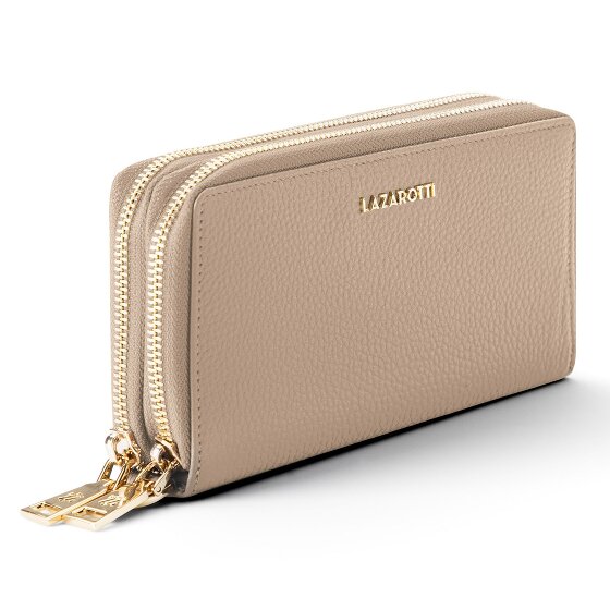 Lazarotti Bologna Leather Geldbörse RFID Schutz Leder 20 cm