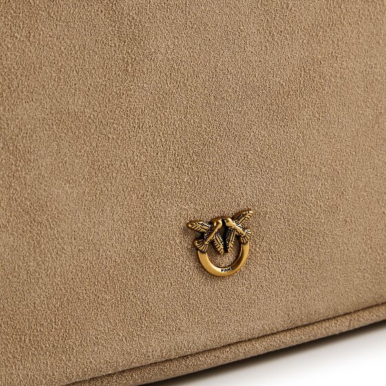 PINKO Shoulder Horizontal Umhängetasche Leder 25 cm