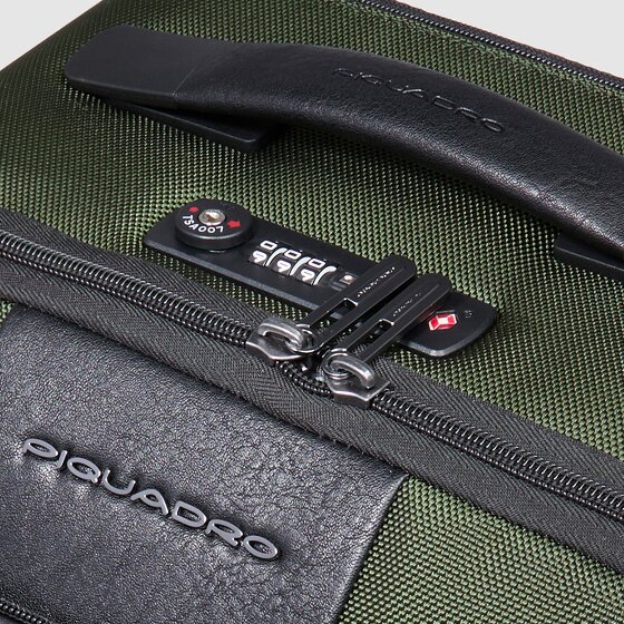 Piquadro Brief 2 Rollen Rucksacktrolley 53 cm Laptopfach