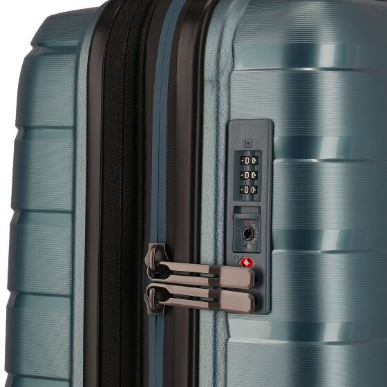 Travelite Air Base 4 Rollen Kabinentrolley 55 cm mit Dehnfalte Travelite Air Base 4 Rollen Kabinentrolley 55 cm mit Dehnfalte