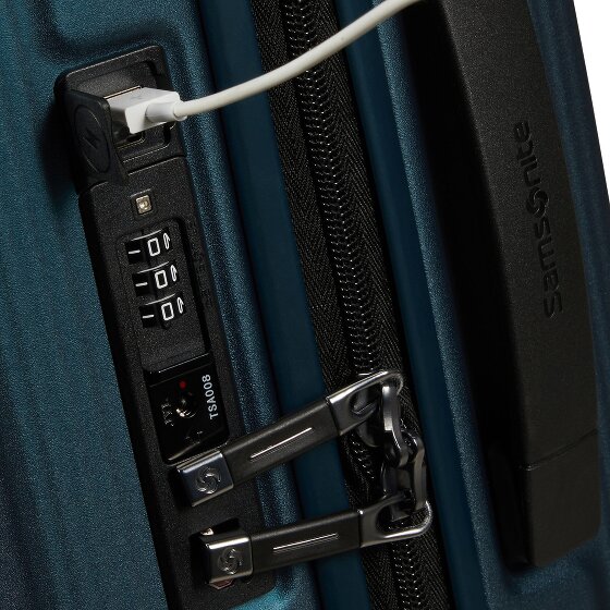 Samsonite Nuon 4 Rollen Kabinentrolley 55 cm mit Dehnfalte