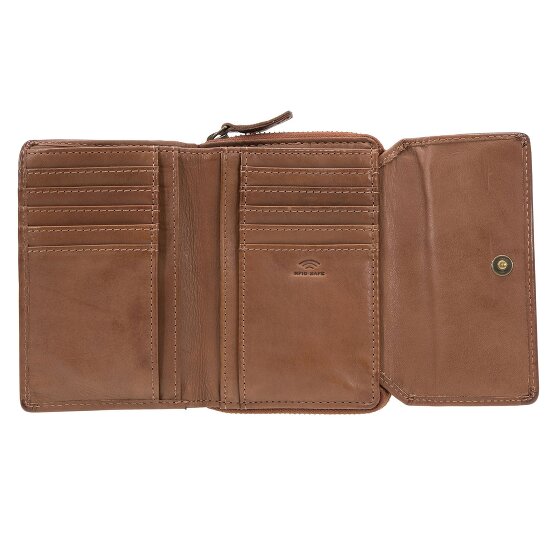 Maître Steinbach Dagrete Geldbörse RFID Schutz Leder 13.5 cm