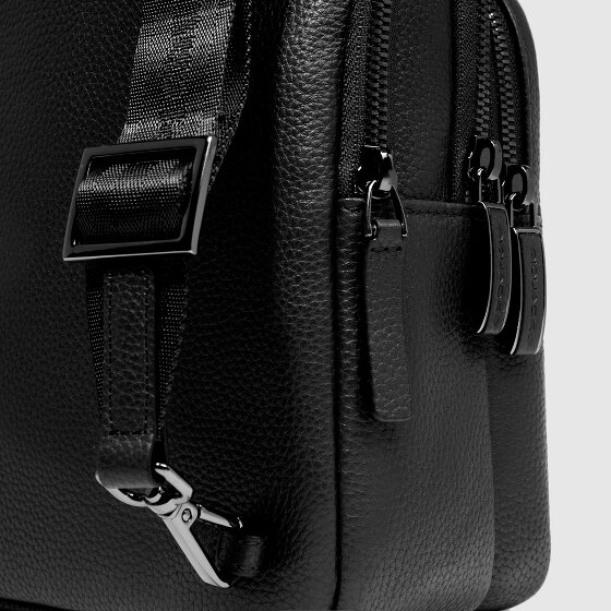 Piquadro Modus Special Umhängetasche Leder 19 cm