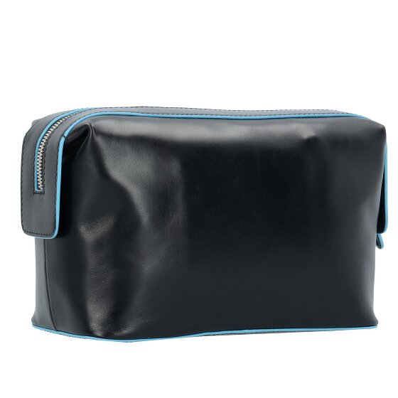 Piquadro Blue Square Kulturbeutel Leder 23 cm