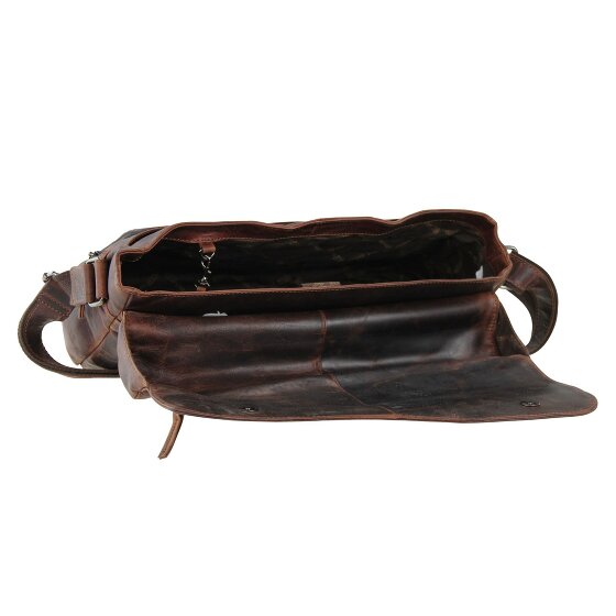 Greenland Nature Montana Messenger Leder 40 cm Laptopfach