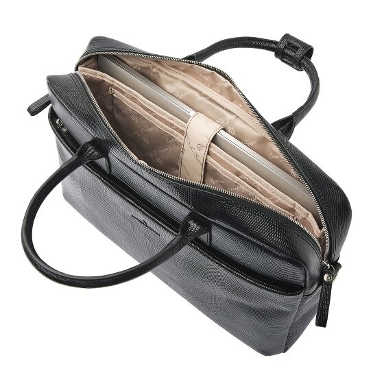 Castelijn & Beerens Ilse Handtasche RFID Schutz Leder 41 cm Laptopfach