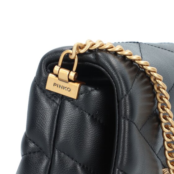 PINKO Love Click Umhängetasche Leder 17 cm