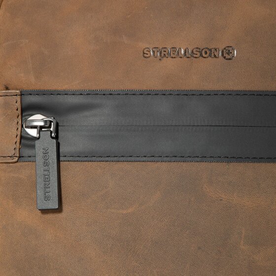 Strellson bow road barney Umhängetasche Leder 21 cm