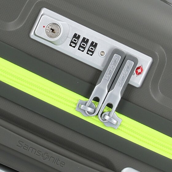 Samsonite Flux 4 Rollen Kabinentrolley 55 cm mit Dehnfalte