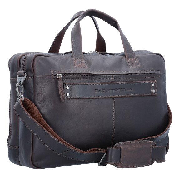 The Chesterfield Brand Wax Pull Up Aktentasche Leder 44 cm Laptopfach