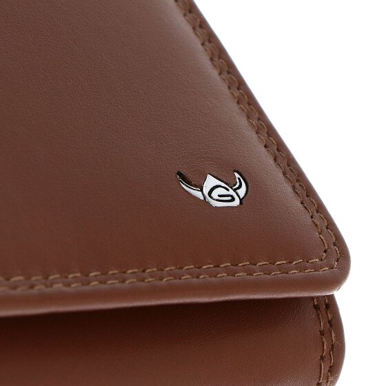 Golden Head Polo Geldbörse RFID Schutz Leder 10 cm