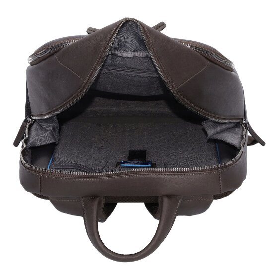Piquadro Black Square Rucksäcke Leder 44 cm Laptopfach