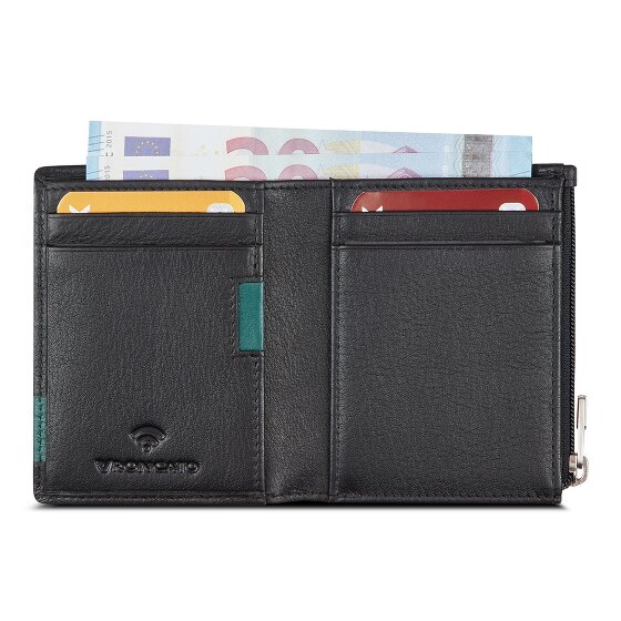 Roncato Monaco Geldbörse RFID Schutz Leder 8 cm