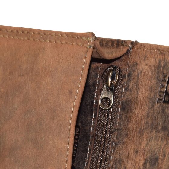 Greenburry Vintage Gürteltasche Leder 14,5 cm