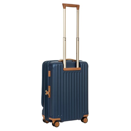 Bric's Capri 4 Rollen Kabinentrolley 55 cm Laptopfach mit Dehnfalte
