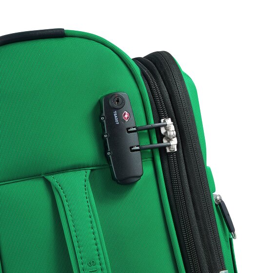 Delsey Paris x Colors Benetton Color Block 4-Rollen Kabinentrolley 55 cm mit Dehnfalte