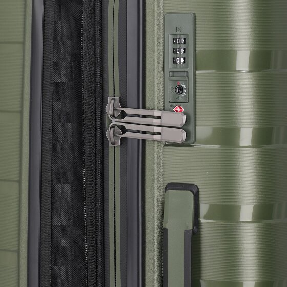 Travelite Air Base 4 Rollen Trolley M 67 cm mit Dehnfalte