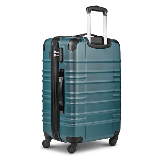 Wenger Amplar Evo 4 Rollen Trolley M 65 cm mit Dehnfalte
