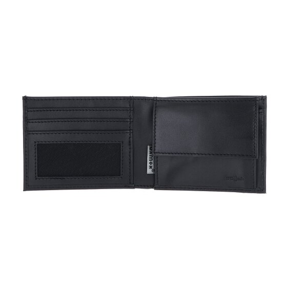 oxmox Leather Geldbörse RFID Schutz Leder 11 cm