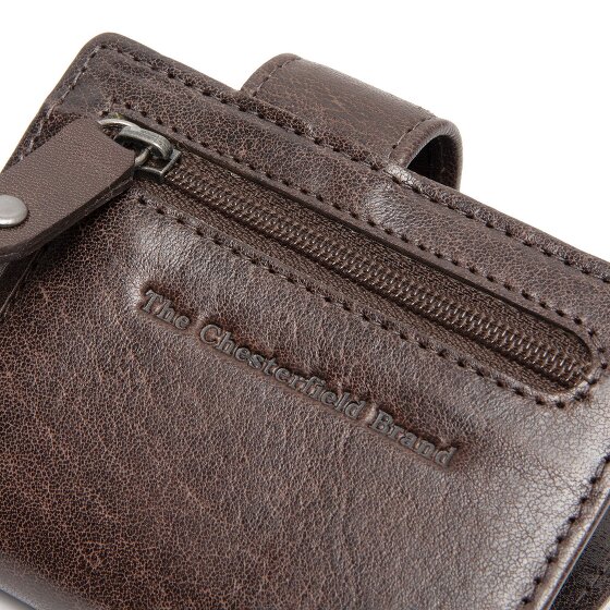The Chesterfield Brand Larino Geldbörse RFID Schutz Leder 7 cm