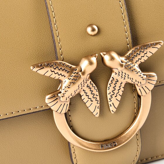 PINKO Love One Umhängetasche Leder 21 cm