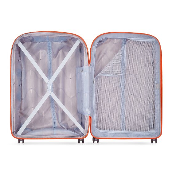 Delsey Paris Clavel 4-Rollen Trolley 70 cm mit Dehnfalte