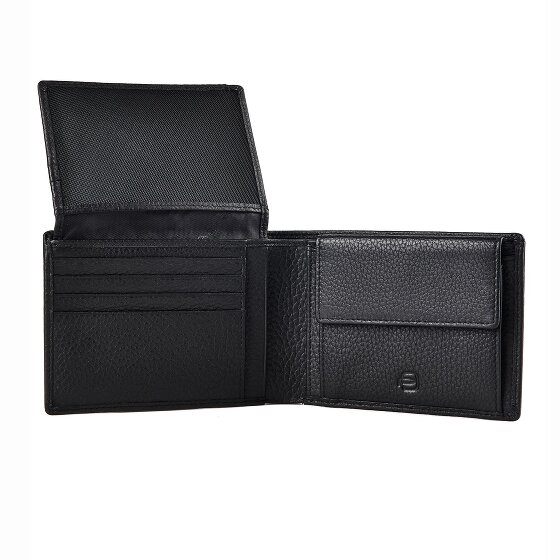 Piquadro Geldbörse RFID Schutz Leder 13 cm