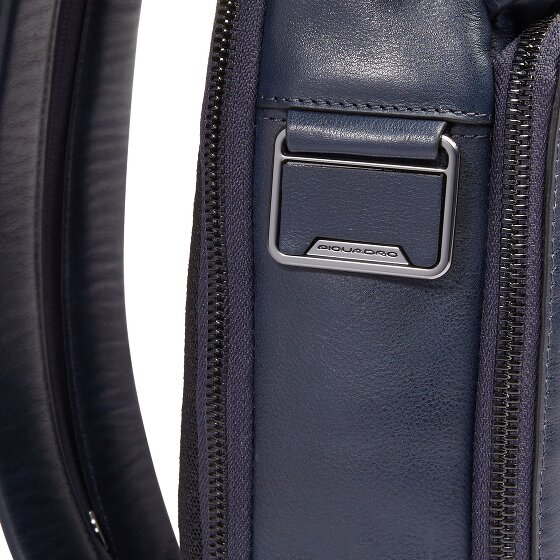 Piquadro Monospalla Umhängetasche Leder 31 cm