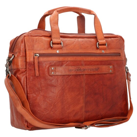 Spikes & Sparrow Aktentasche Leder 41 cm Laptopfach